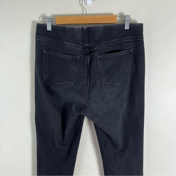 Soft Surroundings The Ultimate Denim Pull On Slim Jeans Faded Black Wash SZ M - Picture 8 of 11